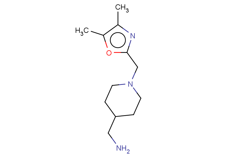{1-[(dimethyl-1,3-oxazol-2-yl)methyl]piperidin-4-yl}methanamine