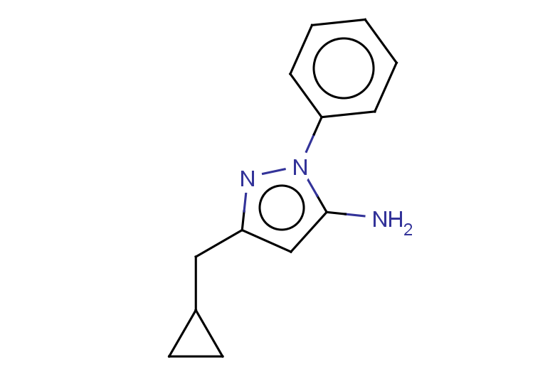 3-(cyclopropylmethyl)-1-phenyl-1H-pyrazol-5-amine