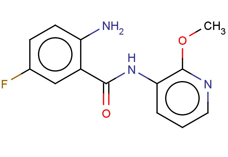 2-amino-5-fluoro-N-(2-methoxypyridin-3-yl)benzamide