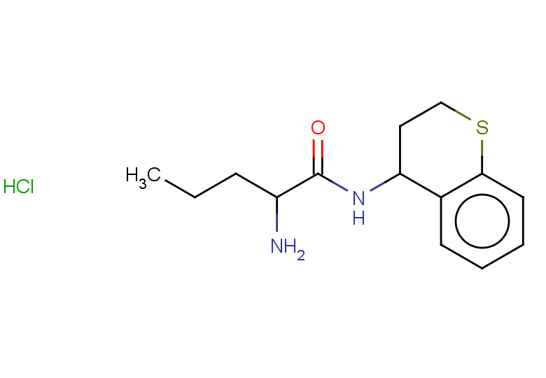 2-amino-N-(3,4-dihydro-2H-1-benzothiopyran-4-yl)pentanamide hydrochloride
