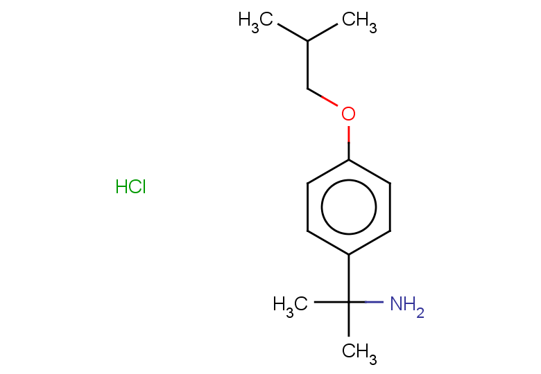 2-[4-(2-methylpropoxy)phenyl]propan-2-amine hydrochloride