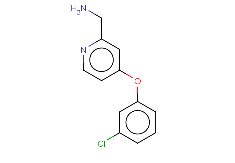 [4-(3-chlorophenoxy)pyridin-2-yl]methanamine