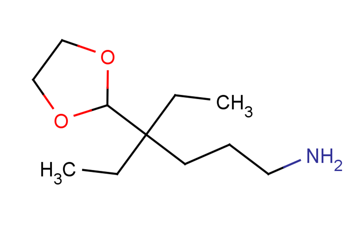 4-(1,3-dioxolan-2-yl)-4-ethylhexan-1-amine