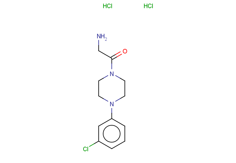 2-amino-1-[4-(3-chlorophenyl)piperazin-1-yl]ethan-1-one dihydrochloride