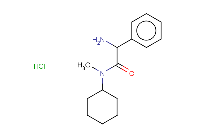 2-amino-N-cyclohexyl-N-methyl-2-phenylacetamide hydrochloride
