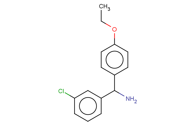 (3-chlorophenyl)(4-ethoxyphenyl)methanamine