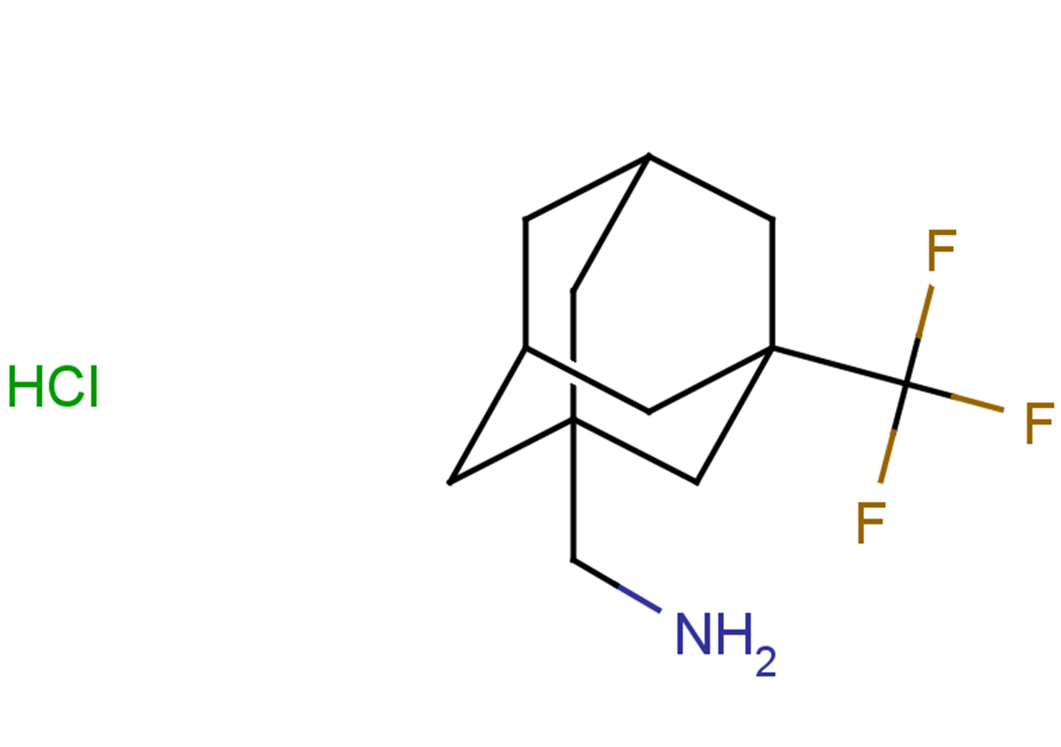 [3-(trifluoromethyl)adamantan-1-yl]methanamine hydrochloride