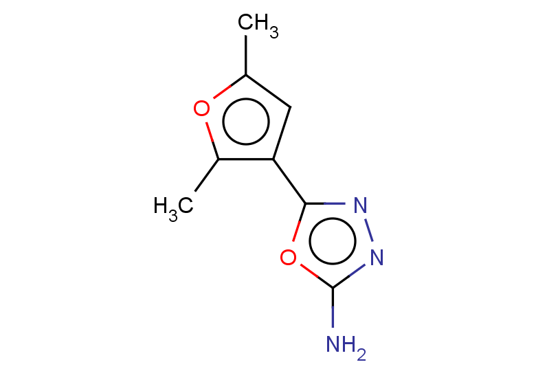 5-(2,5-dimethylfuran-3-yl)-1,3,4-oxadiazol-2-amine