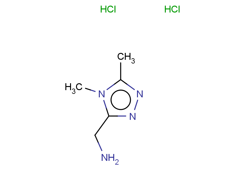 (dimethyl-4H-1,2,4-triazol-3-yl)methanamine dihydrochloride