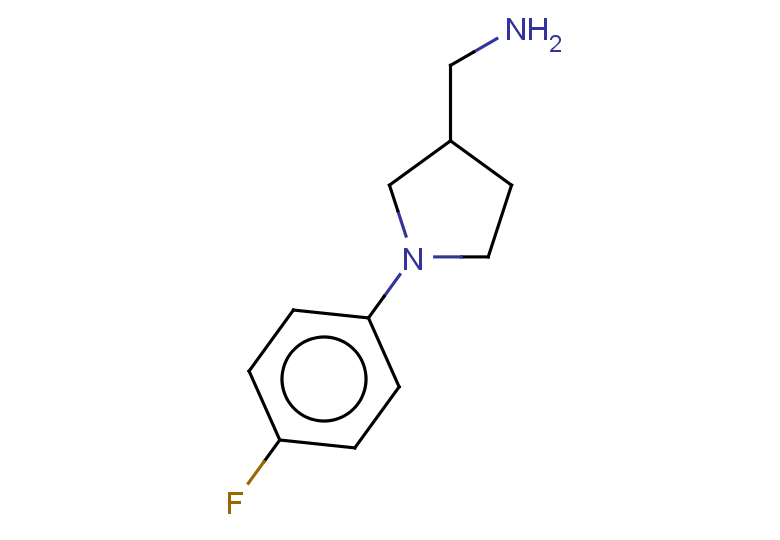 [1-(4-fluorophenyl)pyrrolidin-3-yl]methanamine