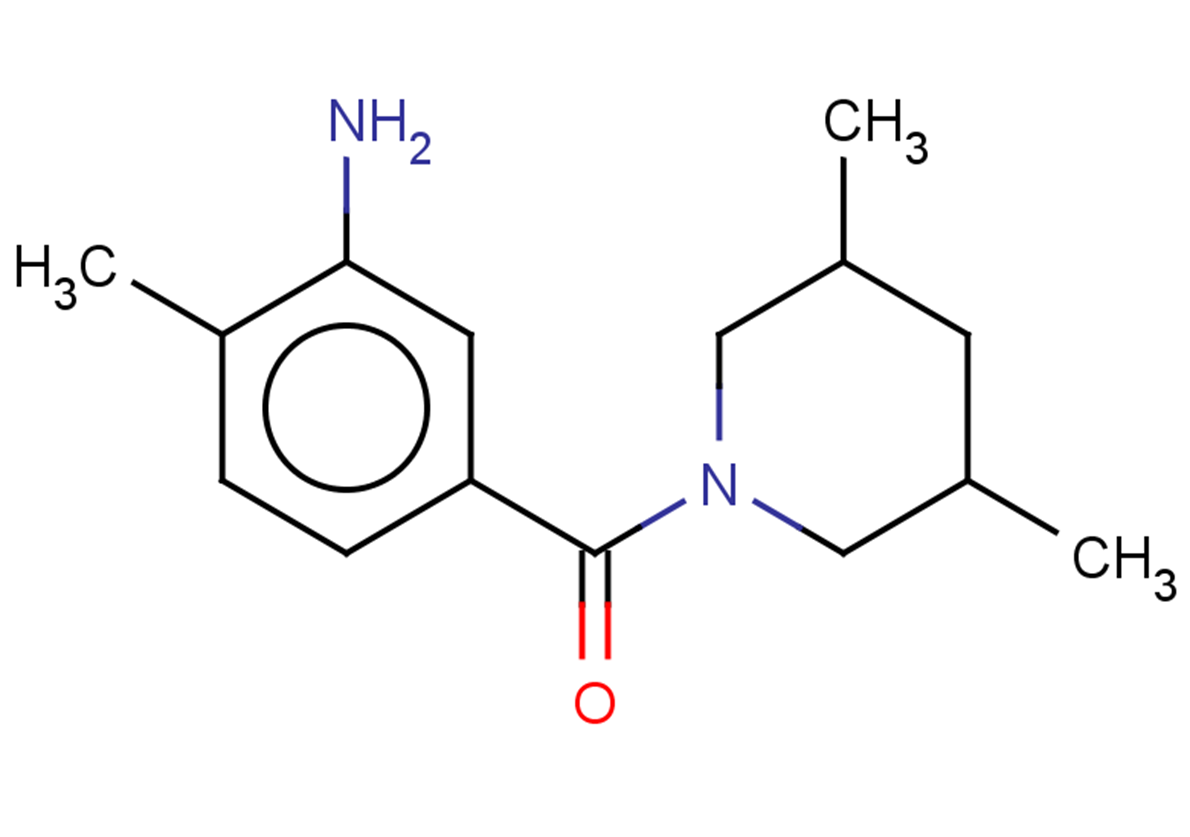 5-(3,5-dimethylpiperidine-1-carbonyl)-2-methylaniline