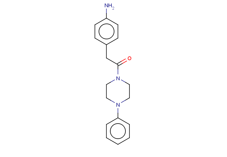 2-(4-aminophenyl)-1-(4-phenylpiperazin-1-yl)ethan-1-one