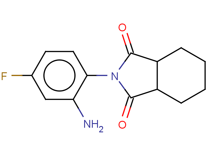 2-(2-amino-4-fluorophenyl)-octahydro-1H-isoindole-1,3-dione