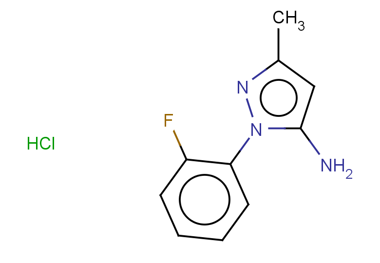 1-(2-fluorophenyl)-3-methyl-1H-pyrazol-5-amine hydrochloride