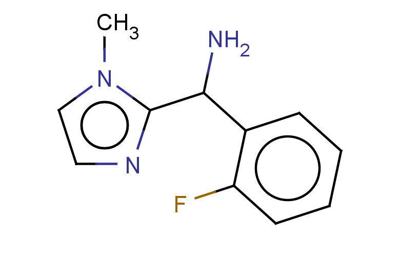 (2-fluorophenyl)(1-methyl-1H-imidazol-2-yl)methanamine