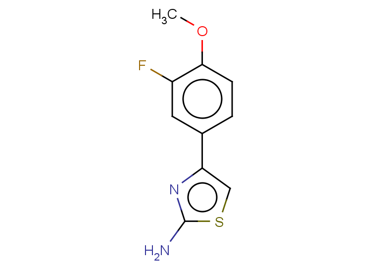 4-(3-fluoro-4-methoxyphenyl)-1,3-thiazol-2-amine