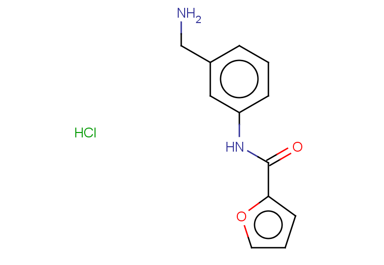 N-[3-(aminomethyl)phenyl]furan-2-carboxamide hydrochloride
