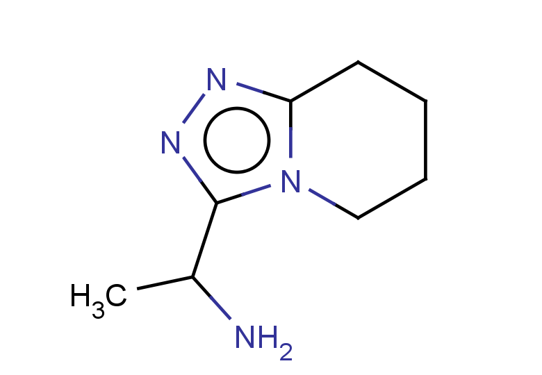 1-{5H,6H,7H,8H-[1,2,4]triazolo[4,3-a]pyridin-3-yl}ethan-1-amine