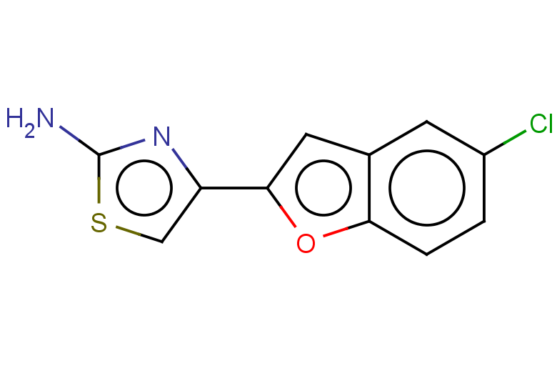 4-(5-chloro-1-benzofuran-2-yl)-1,3-thiazol-2-amine