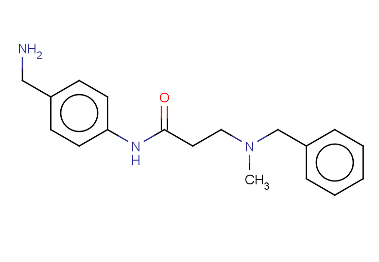 N-[4-(aminomethyl)phenyl]-3-[benzyl(methyl)amino]propanamide