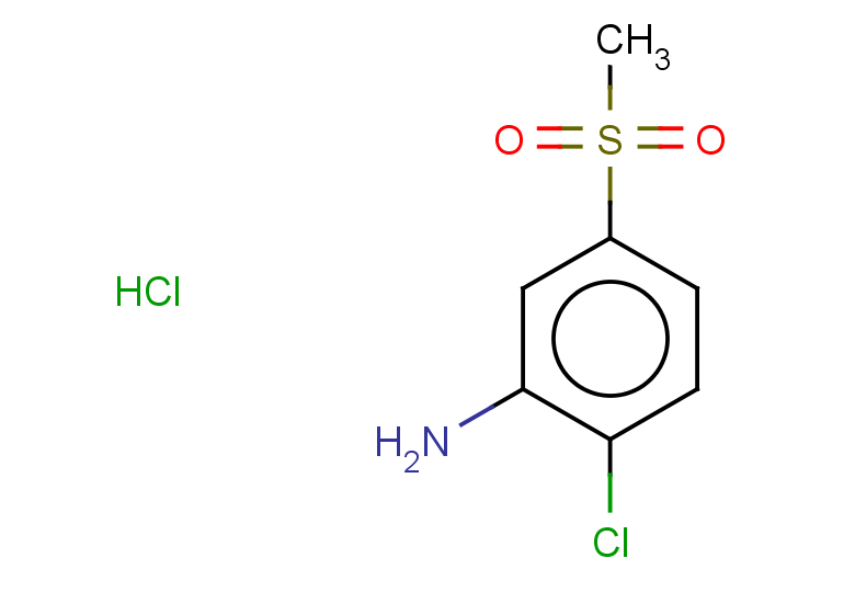 2-chloro-5-methanesulfonylaniline hydrochloride