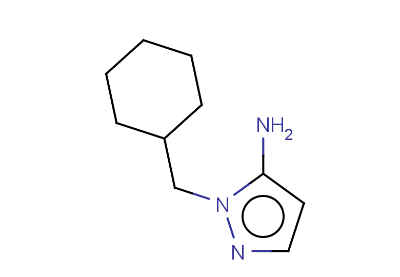 1-(cyclohexylmethyl)-1H-pyrazol-5-amine