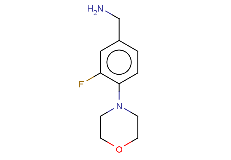 [3-fluoro-4-(morpholin-4-yl)phenyl]methanamine