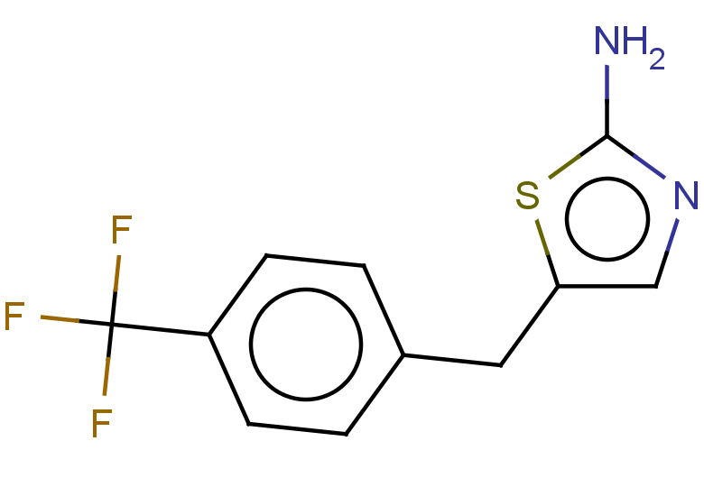 5-{[4-(trifluoromethyl)phenyl]methyl}-1,3-thiazol-2-amine