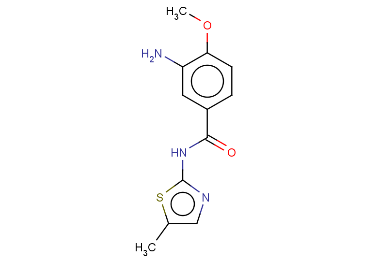 3-amino-4-methoxy-N-(5-methyl-1,3-thiazol-2-yl)benzamide