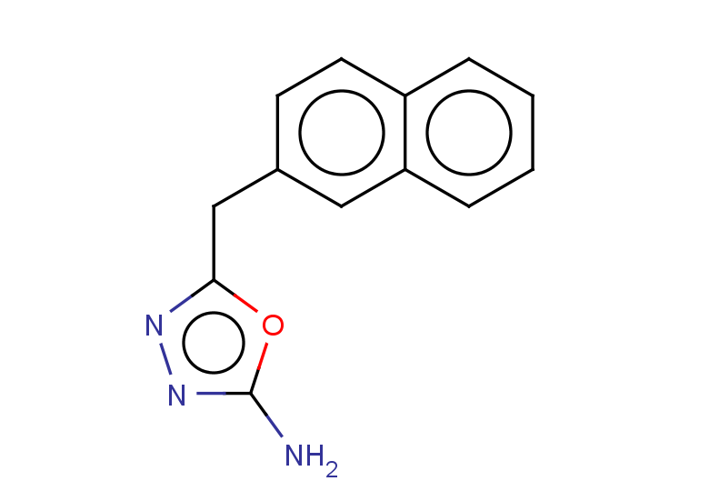 5-(naphthalen-2-ylmethyl)-1,3,4-oxadiazol-2-amine