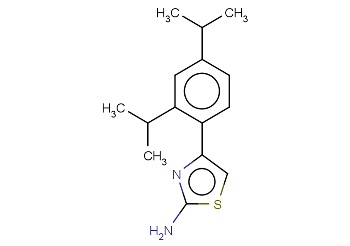 4-[2,4-bis(propan-2-yl)phenyl]-1,3-thiazol-2-amine