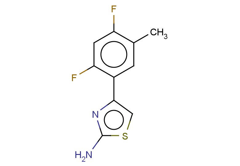 4-(2,4-difluoro-5-methylphenyl)-1,3-thiazol-2-amine