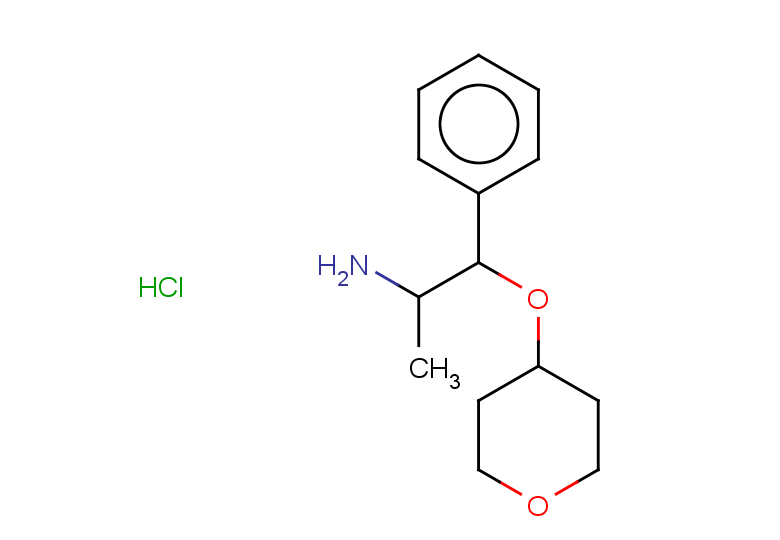 4-(2-amino-1-phenylpropoxy)oxane hydrochloride
