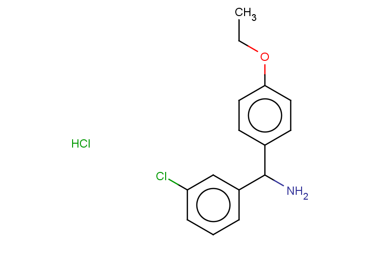 (3-chlorophenyl)(4-ethoxyphenyl)methanamine hydrochloride