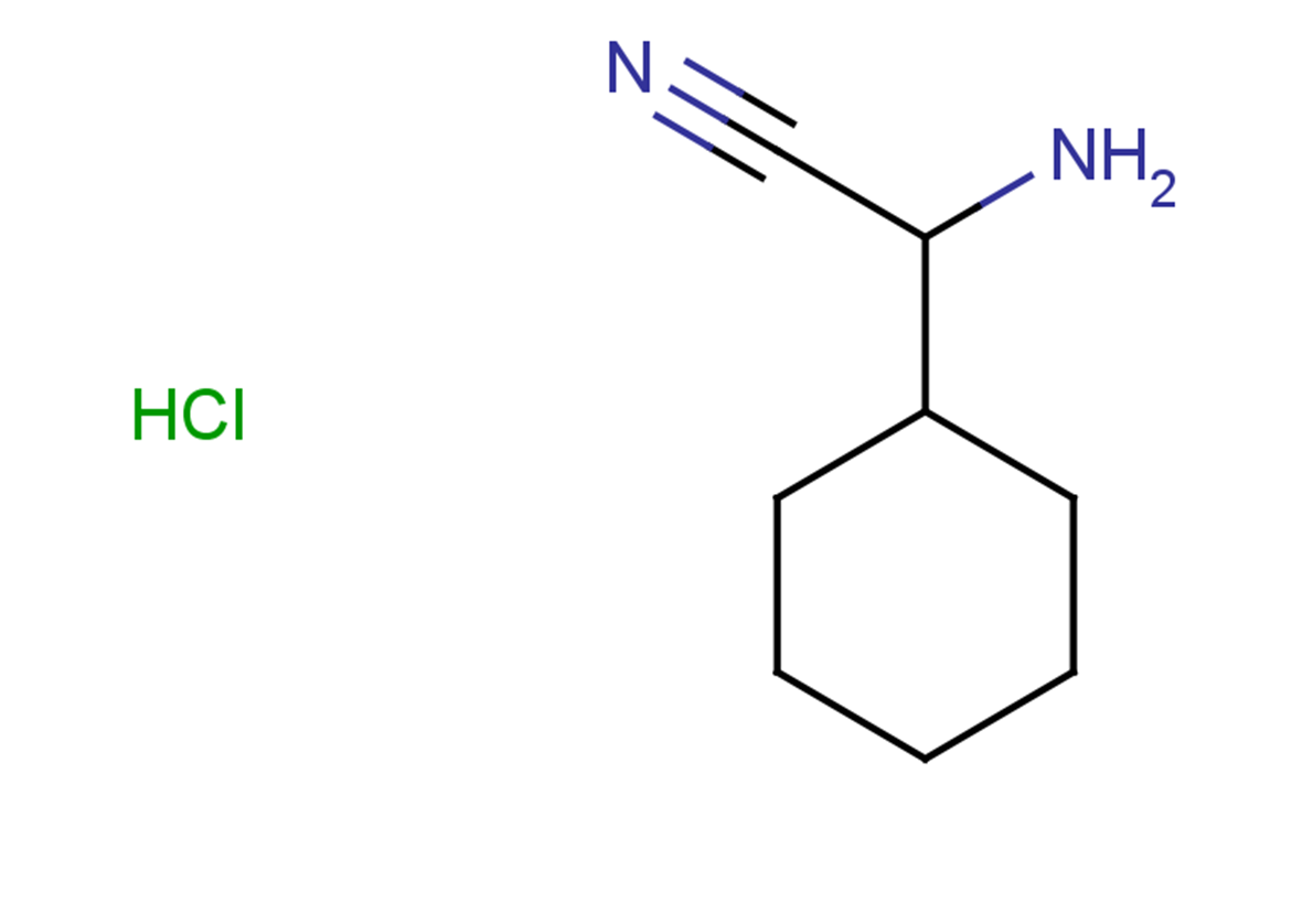 2-amino-2-cyclohexylacetonitrile hydrochloride