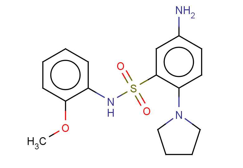 5-amino-N-(2-methoxyphenyl)-2-(pyrrolidin-1-yl)benzene-1-sulfonamide