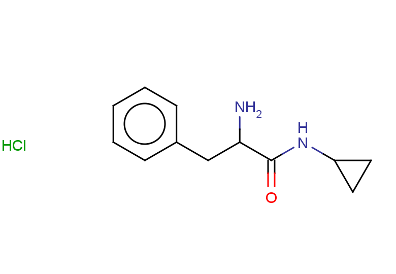 2-amino-N-cyclopropyl-3-phenylpropanamide hydrochloride