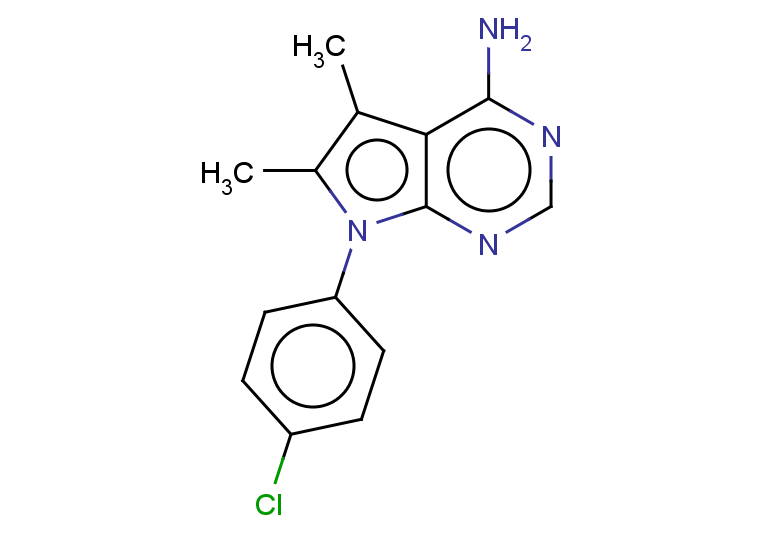 7-(4-chlorophenyl)-5,6-dimethyl-7H-pyrrolo[2,3-d]pyrimidin-4-amine