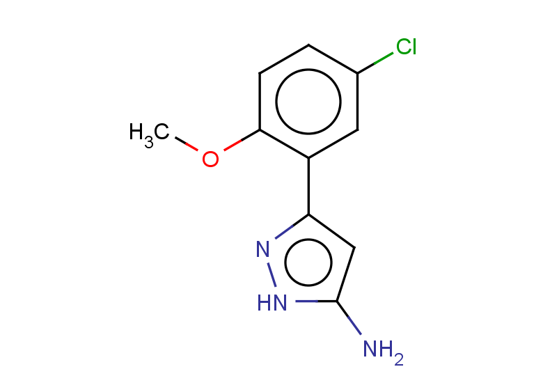 3-(5-chloro-2-methoxyphenyl)-1H-pyrazol-5-amine