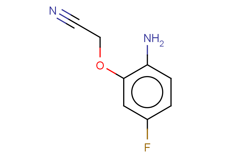 2-(2-amino-5-fluorophenoxy)acetonitrile