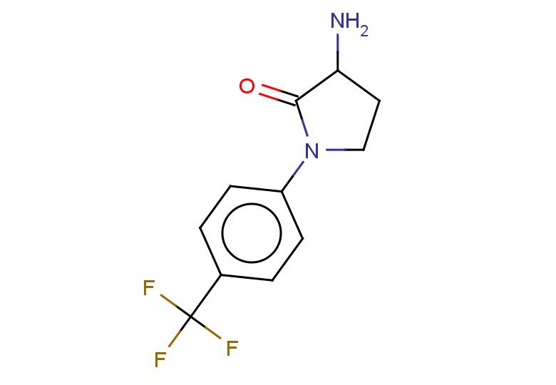 3-amino-1-[4-(trifluoromethyl)phenyl]pyrrolidin-2-one