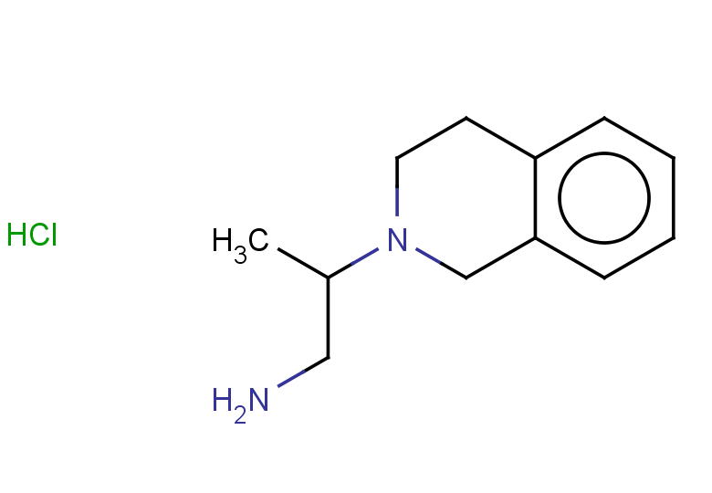2-(1,2,3,4-tetrahydroisoquinolin-2-yl)propan-1-amine hydrochloride