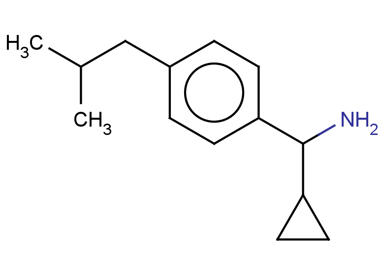 cyclopropyl[4-(2-methylpropyl)phenyl]methanamine