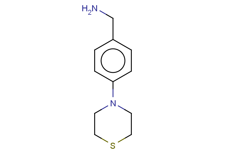 [4-(thiomorpholin-4-yl)phenyl]methanamine