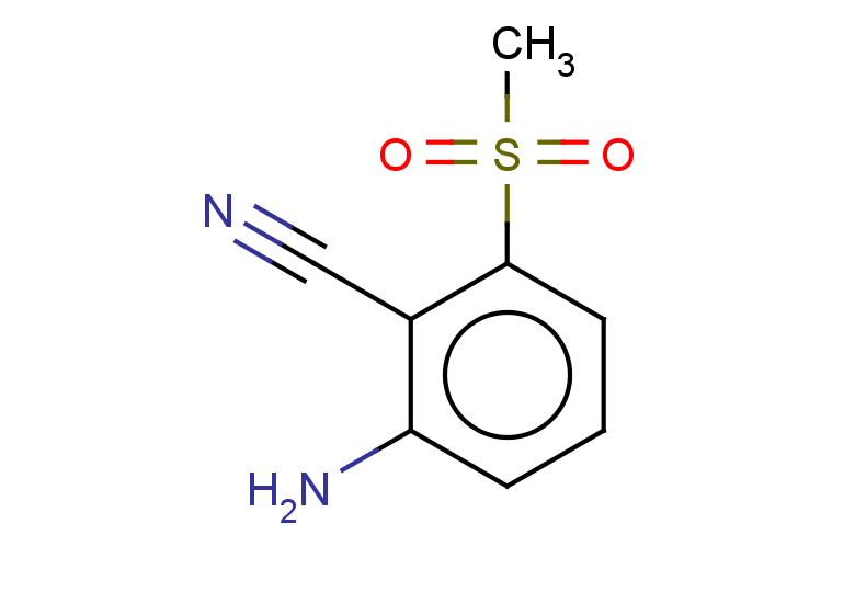 2-amino-6-methanesulfonylbenzonitrile