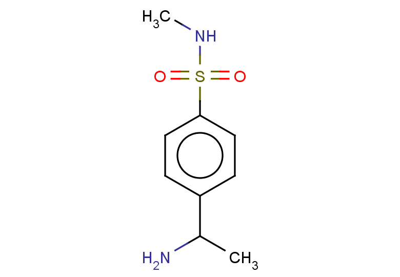 4-(1-aminoethyl)-N-methylbenzene-1-sulfonamide