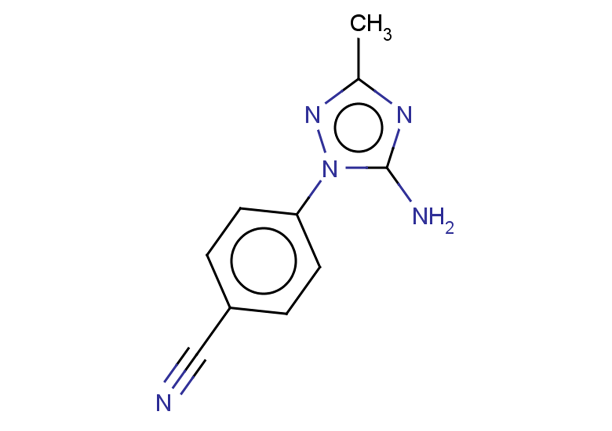 4-(5-amino-3-methyl-1H-1,2,4-triazol-1-yl)benzonitrile