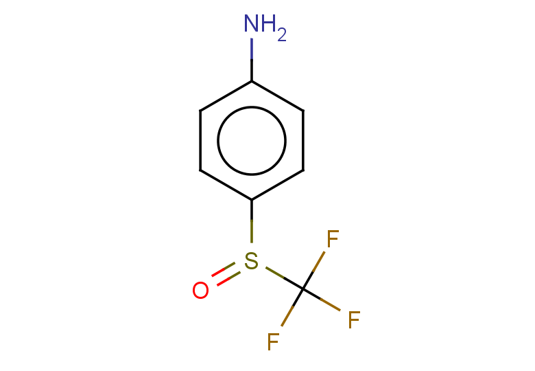 4-((trifluoromethyl)sulfinyl)aniline