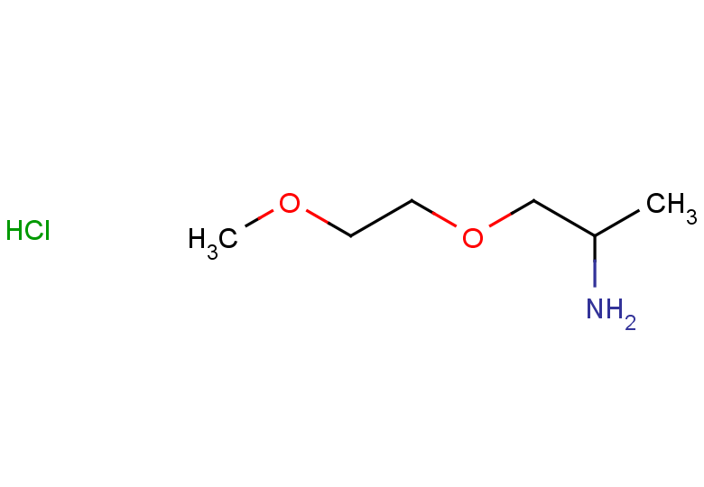 1-(2-aminopropoxy)-2-methoxyethane hydrochloride