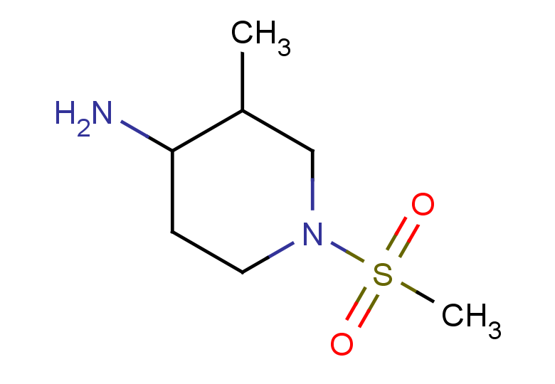1-methanesulfonyl-3-methylpiperidin-4-amine